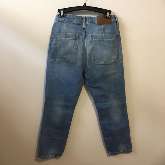 J. Crew Light Wash Ankle Jeans Size 28 - Picture 4 of 5